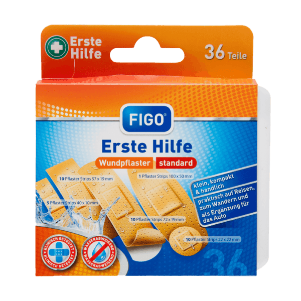 Erste Hilfe Pflasterbox                                                                                                                                                                                                                                        